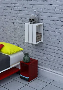 Wall Shelf or Bedside Table