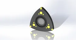 Wankel rotor Hand Spinner