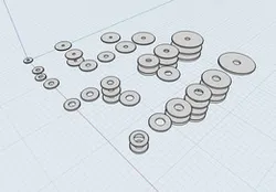 Washer DIN522 (M3, M4, M5, M6, M7 & M8)