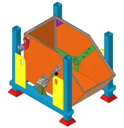 Waste Bunker for Chips