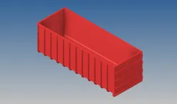 Waste container 40m3