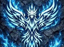 Fenix Tribal Blue-Azure Hueforge - Free 3D Print Model