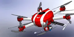 Firefighting Hexacopter Drone
