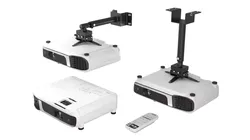 Projector Collection two projectors Low-poly 3D model