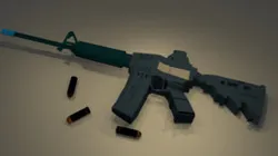 Weapon m16 gun
