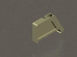 Weidmuller terminal end stop