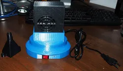 Welding fumes aspirator box