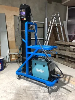welding machine cart