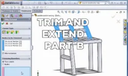 Weldments -05- Part B "Trim Extend"