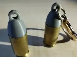 .45 ACP casing keychain - Free 3D Print Model