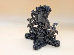 Baroque Horse – Detailed Decorative Figure - Free 3D Print Model