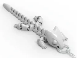 Flexi Dragon - Free 3D Print Model