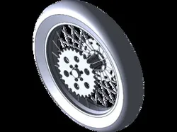 WHEEL / MOTOCYCLE /  MOTORCYCLE REAR WHEEL