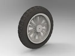Wheel Of Mtorcycle