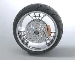 Wheel With Sprocket