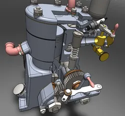 Whippet 10cc engine