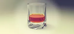 Whiskey glass