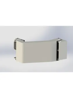 White Marine Pantograph Hinge (169.2 degrees)