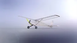 Wicherek 25 RC model airplane