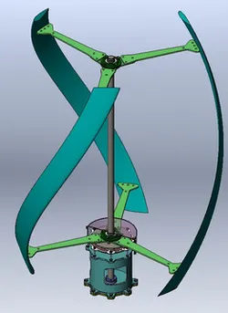 Wind Turbine Gorlov