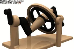 Wobbling disk mechanism