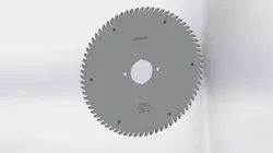 Wood cutting disk HARTMETALL D355 d65 Z72