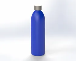 3D Rendered Bottle
