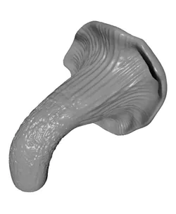 Chanterelle mushroom drawer pull