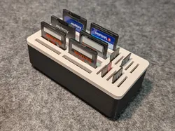 Gridfinity Sd & Micro Sd Card Holder - Free 3D Print Model