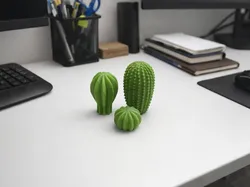 Trio Cactus IKEA Style – Set 3 3D Models - Free 3D Print Model