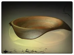 Wooden bowl