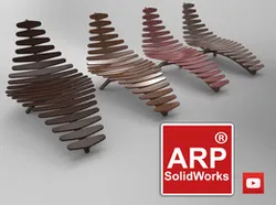 Wooden rest chair design