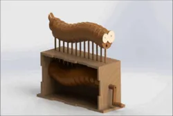Wooden Snake Automata