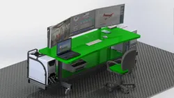 Workstation PC Desk