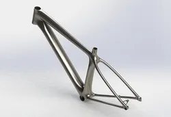 World First Metal 3D Printed Bicycle Frame