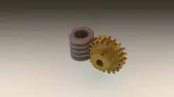 WORM AND WHEEL