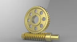 Worm and worm gear