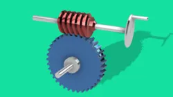 Worm Gear drive Arrangement