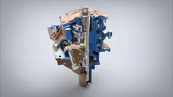Worm-screw gear (lifting mechanism)