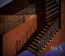 WROUGHT IRON RAILINGS