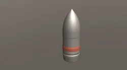 WW2 57mm Semi-AP Projectile