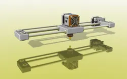 X axis of the 3D printer