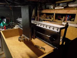 Y and Z axis of a CNC Router.