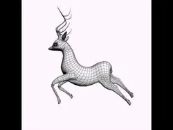 3D Deer 3D print model