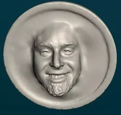Blatt coin 3D print model