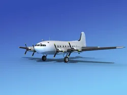 Boeing 307 Stratoliner Unmarked  3D model