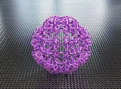 BRO OCTAHEDRON STRUCTURE X1 3D print model