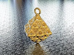 BRO WOVEN OCTAHEDRON 2 PENDANT 3D print model