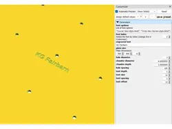 Configurable mounting plate for heat set inserts with text
