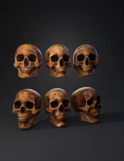 Create five separate 3D objects not touching and not merged HEAD S